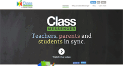 Desktop Screenshot of classmessenger.com